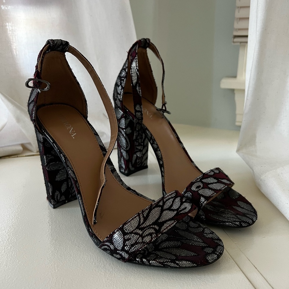 Merona Floral Heels